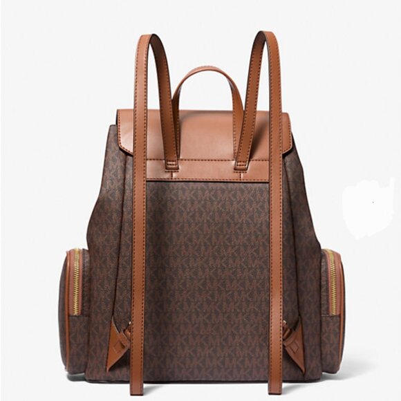 Michael Kors Jet Set Large Logo Backpack - Picture 3 of 4